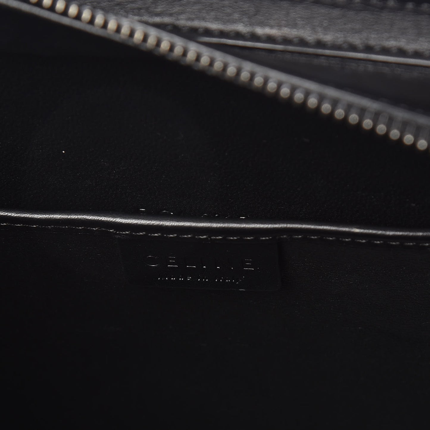Drummed Calfskin Nano Tri-Color Luggage Antarctic