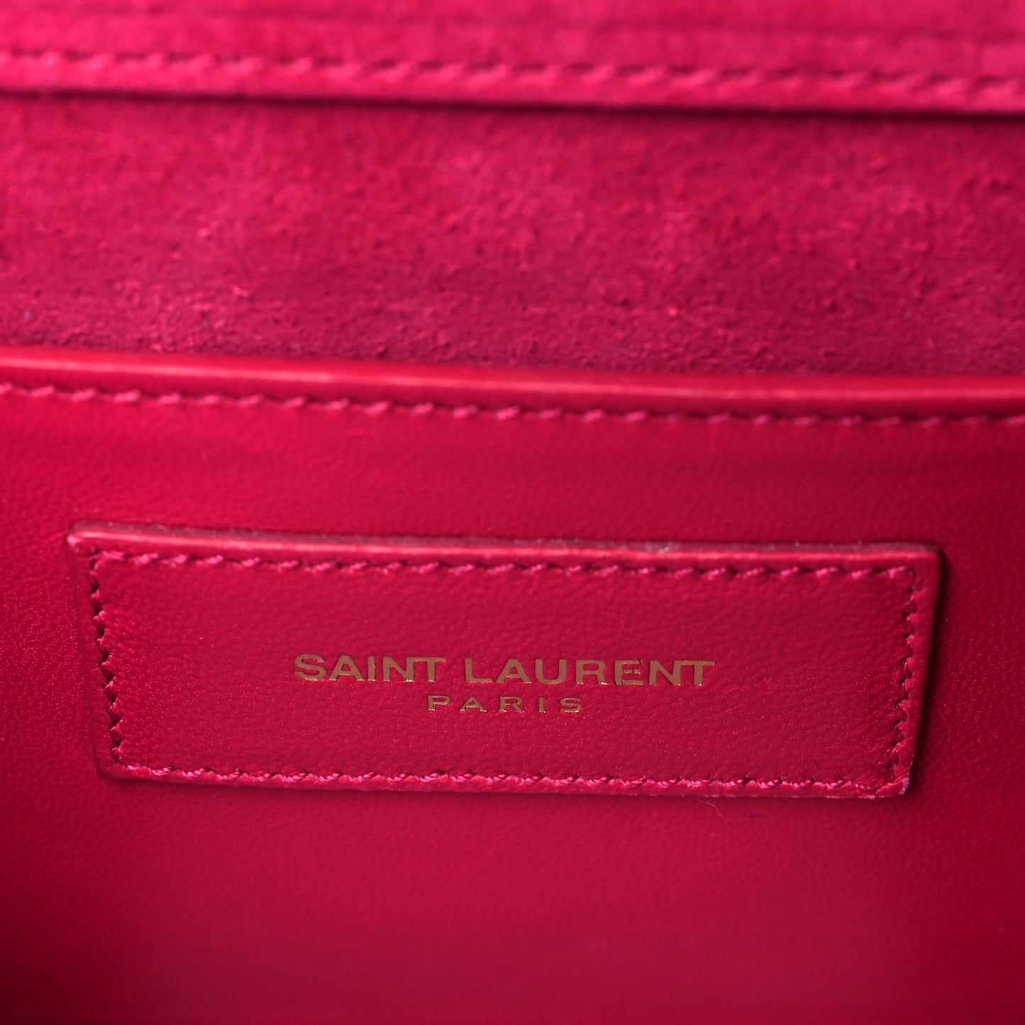 Calfskin Classic Monogram Cassandre Clutch Fuchsia
