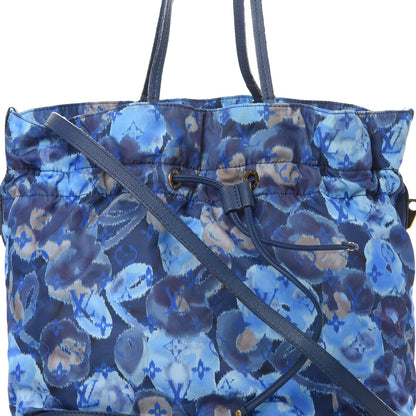 Louis Vuitton Nylon Monogram Ikat Noefull MM Grand Blue 8 of 22
