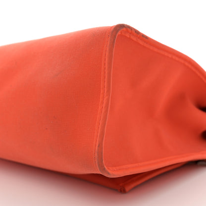 Hermes Vache Hunter Toile Herbag Zip 31 PM Capucine Fauve 11 of 18