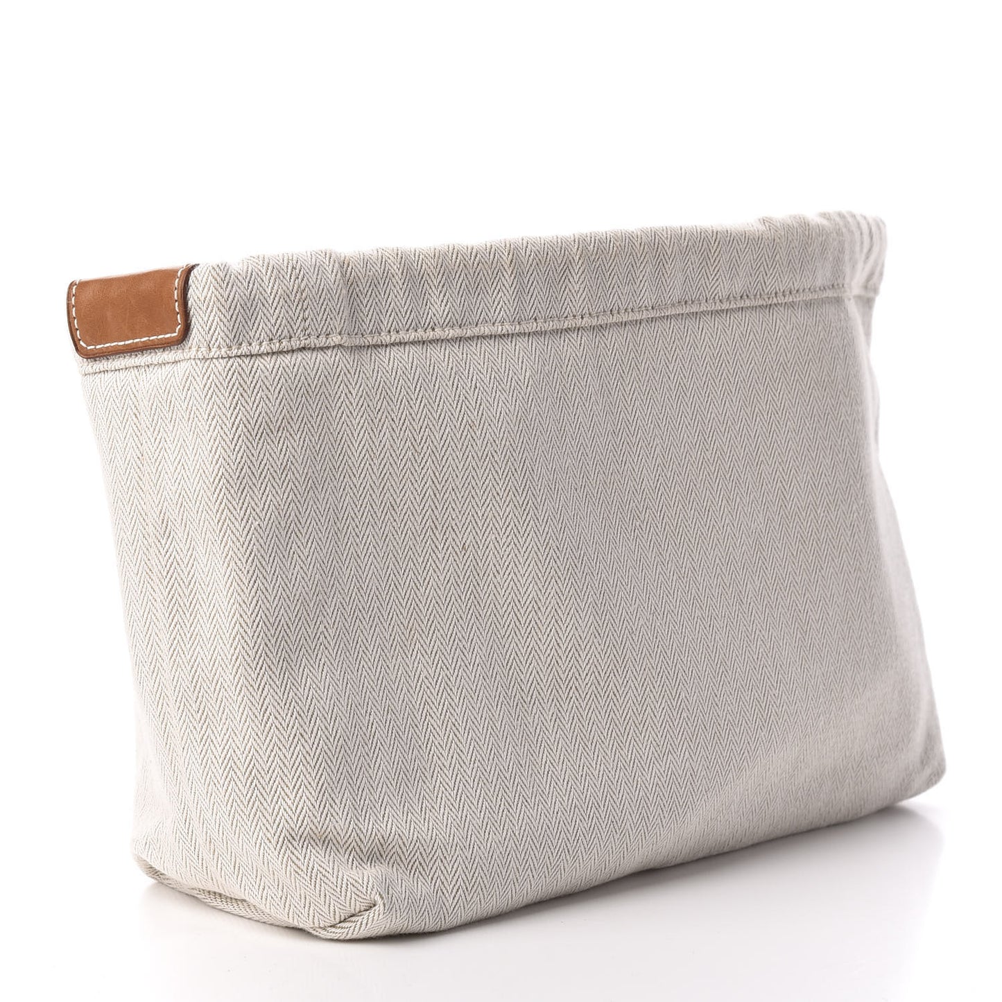 Canvas Barenia Fourbi 25 MM Pouch Naturel Fauve