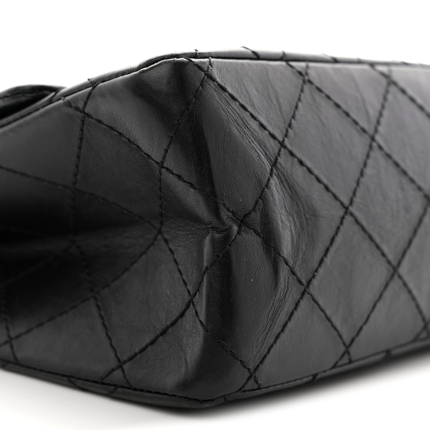 Chanel Aged Calfskin Quilted 2.55 Reissue 226 Flap Black 9 of 11