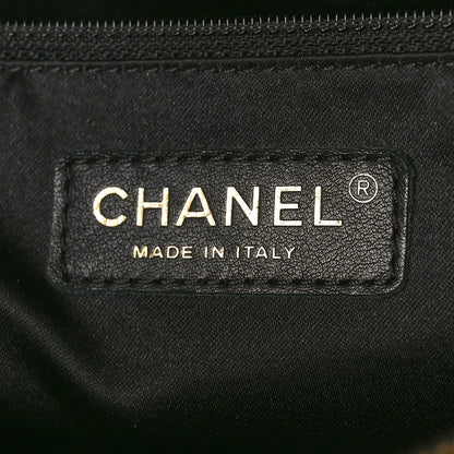 Chanel Caviar Quilted XL Grand Shopping Tote GST Black 6 of 9