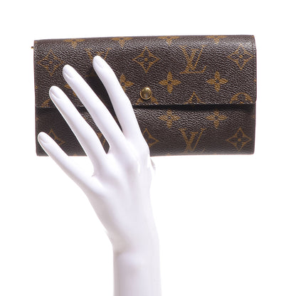 Louis Vuitton Monogram Sarah Wallet 2 of 8