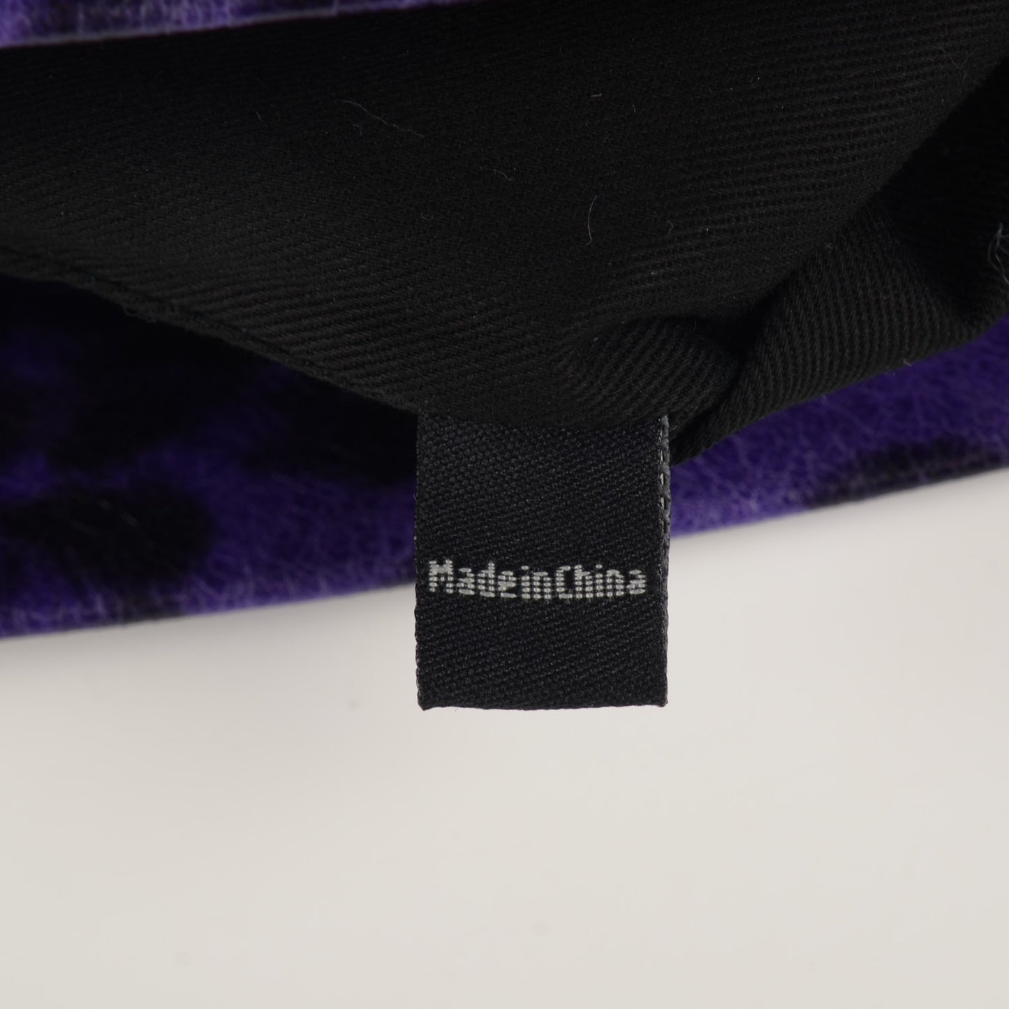 Leopard Mitzy Clutch Grape