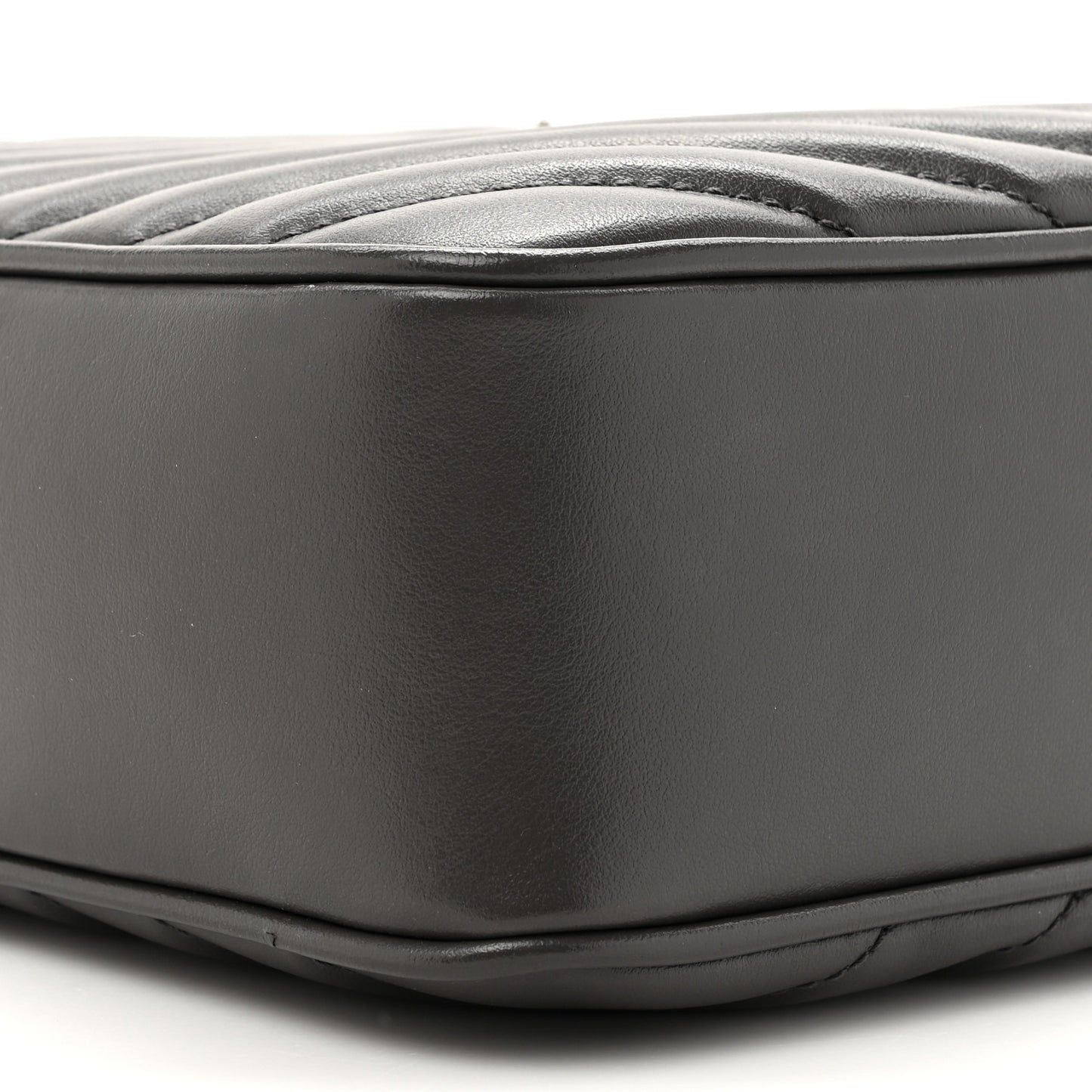Calfskin Matelasse Monogram Lou Camera Bag Dark Smog