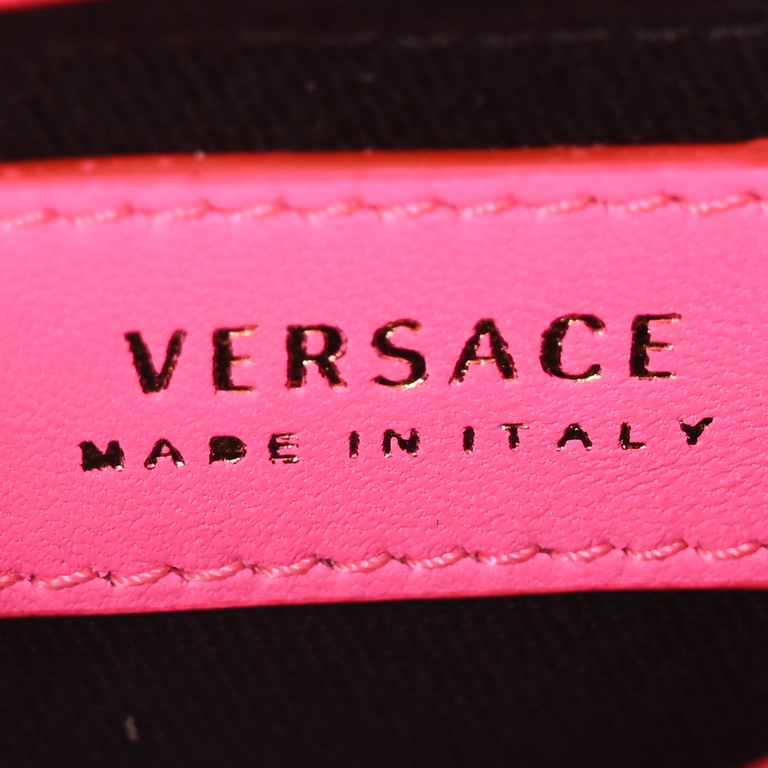 Versace Nappa Quilted Icon Shoulder Bag Pink 6 of 10