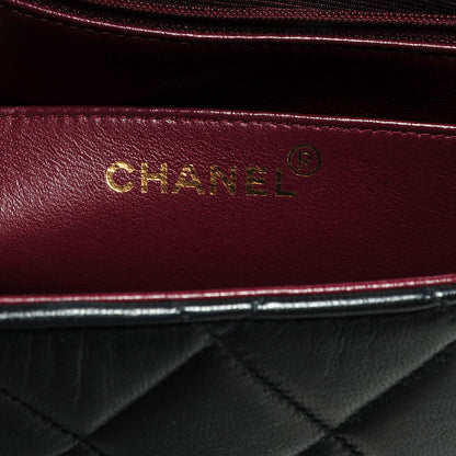 Chanel Lambskin Jumbo Flap Black 8 of 10