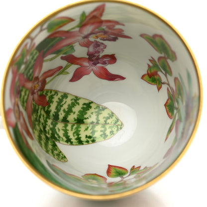 Hermes Limoges Porcelain Passifolia Mug 4 of 6