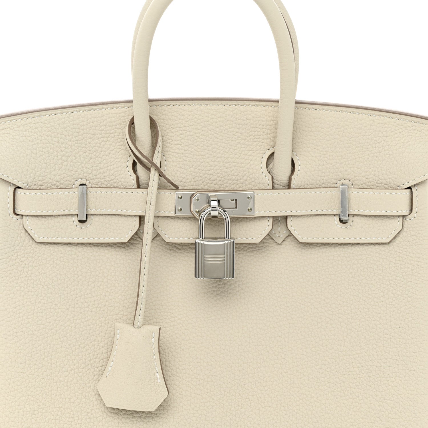 Hermes Togo Birkin 25 Craie 8 of 11