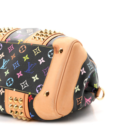 Louis Vuitton Monogram Multicolor Courtney MM Black 9 of 10