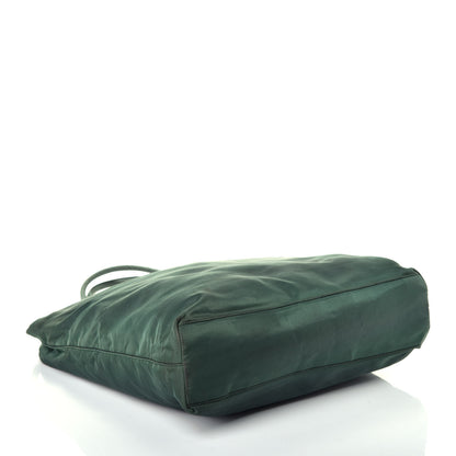 Prada Tessuto Nylon Tote Green 4 of 9