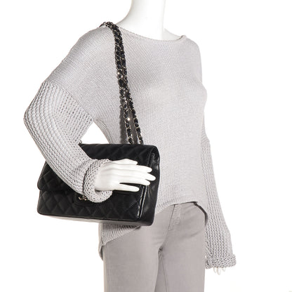 Chanel Caviar Jumbo Single Flap Black 2 of 9