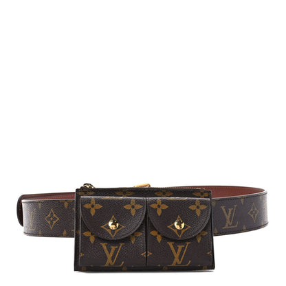 Louis Vuitton Monogram Pochette Duo Belt 90 36 1 of 10