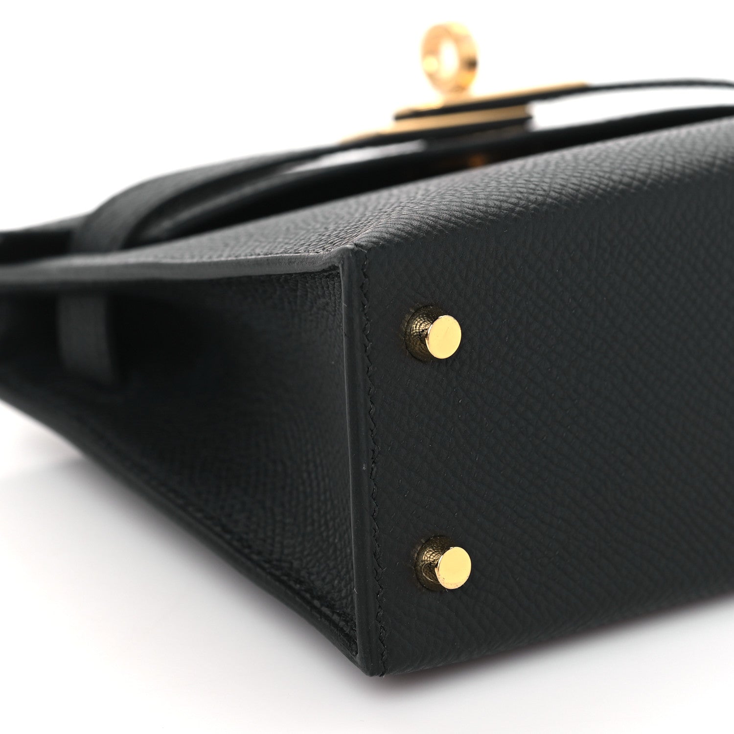 Hermes Epsom Mini Kelly Sellier 20 Black 8 of 10