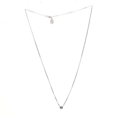 Cartier 18K White Gold Diamond XS D'Amour Pendant Necklace 3 of 6