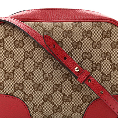 Gucci Monogram Mini Bree Messenger Bag Red 8 of 12