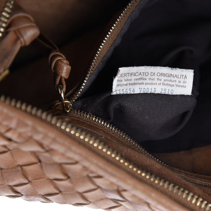Bottega Veneta Nappa Intrecciato Large Veneta Hobo Noce 9 of 12