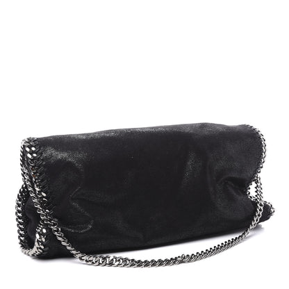 Stella McCartney Shaggy Deer Falabella Fold Over Tote Black 2 of 10