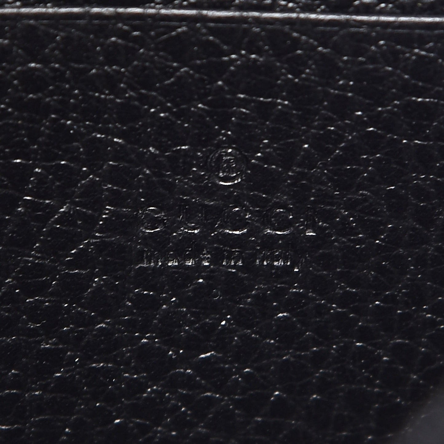 Calfskin Mini Dionysus Chain Wallet Black