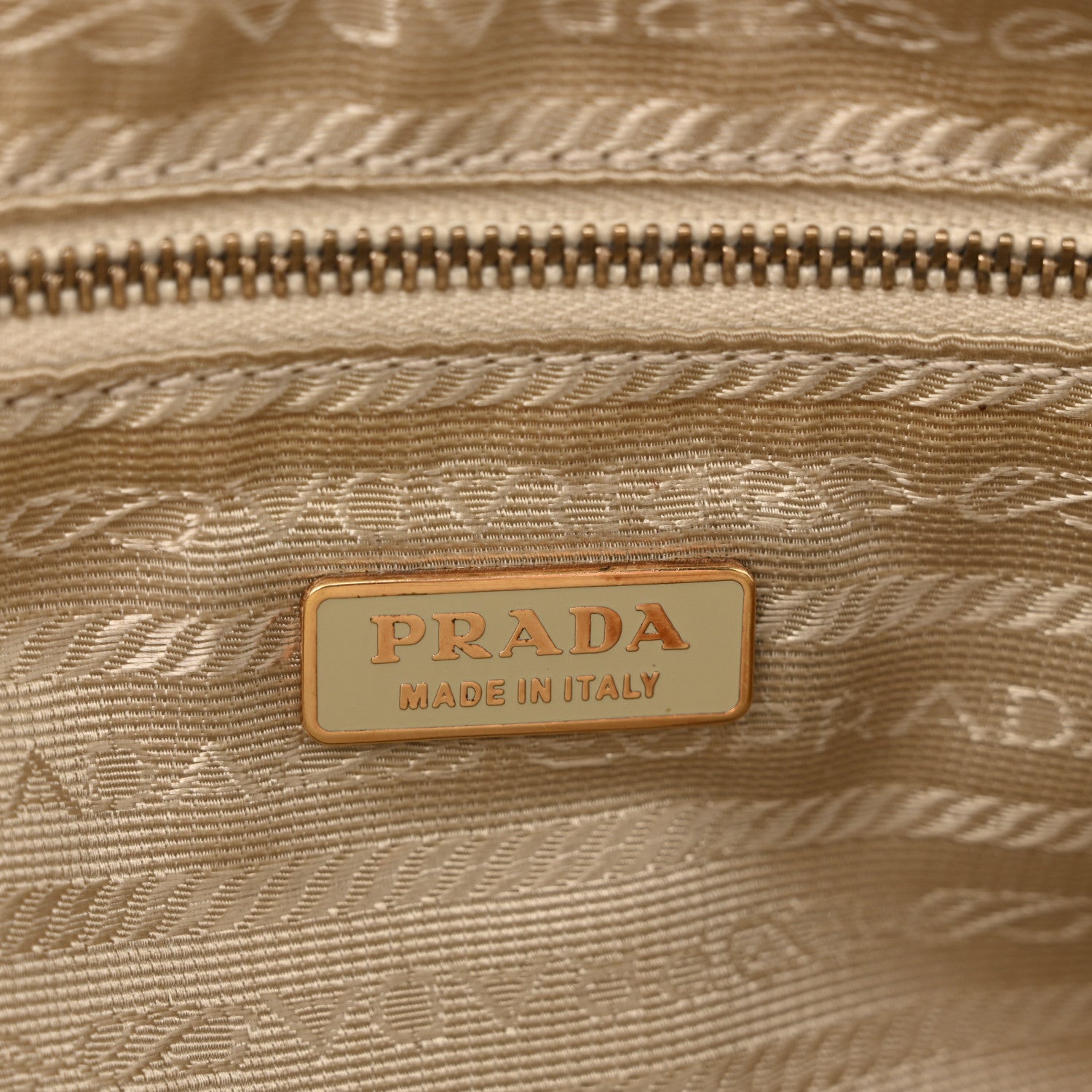 Prada Nylon Saffiano Top Handle Bag Lino 6 of 13
