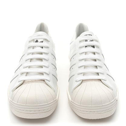 Prada X ADIDAS Calfskin Mens Superstar 450 Low Top Sneakers 8 White 2 of 10