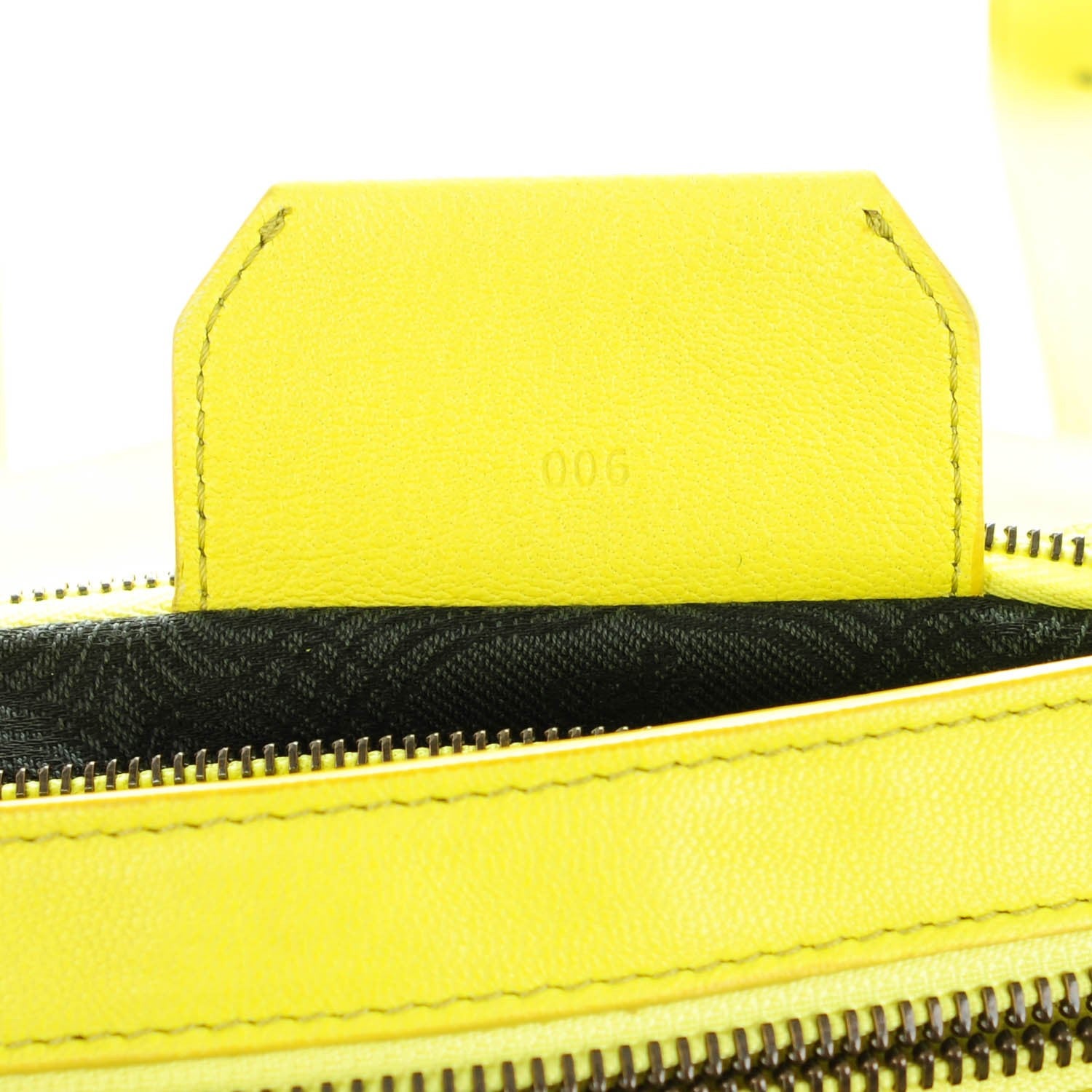 Proenza Schouler Lambskin Medium PS1 Satchel Citron 7 of 8