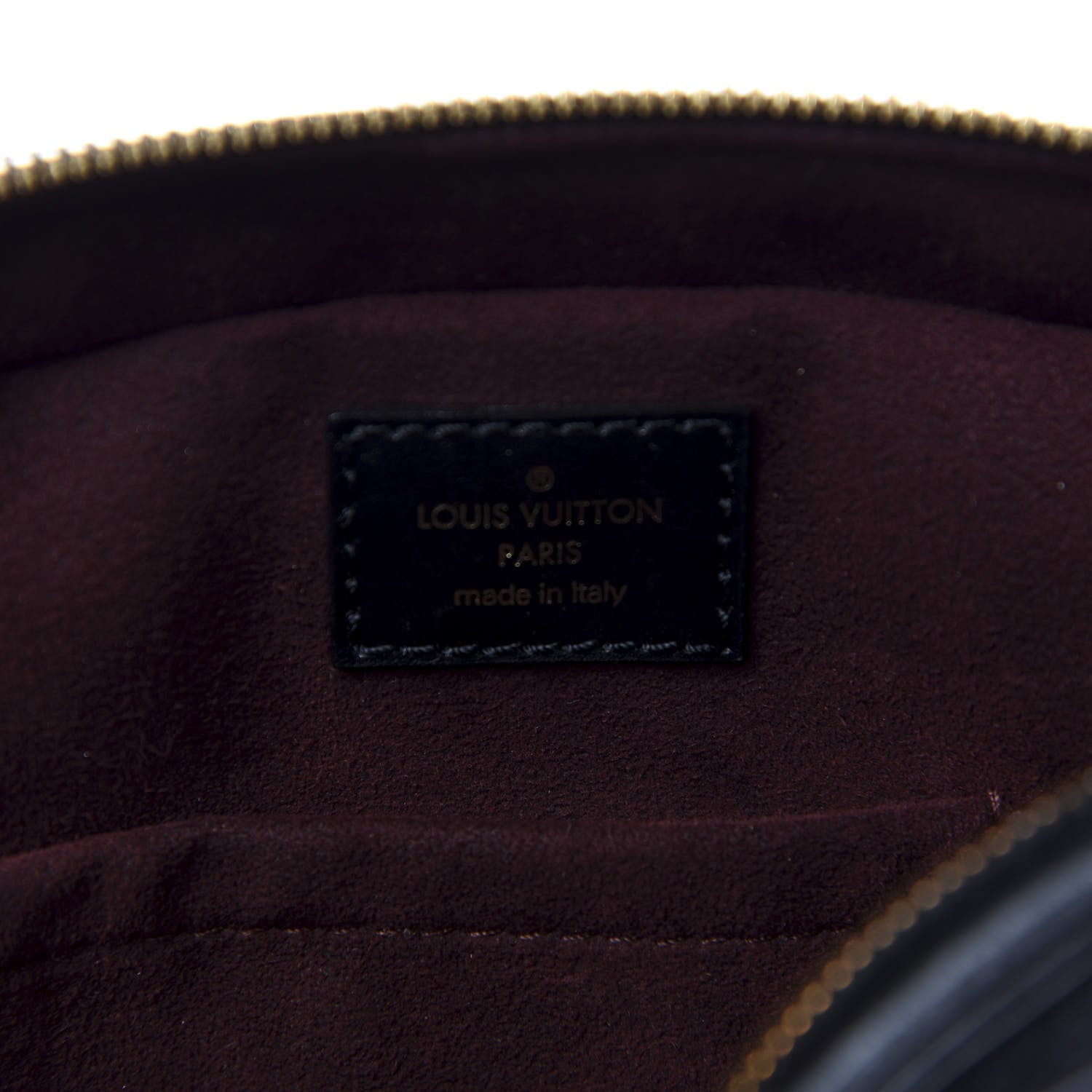 Louis Vuitton Lambskin Vienna Mizi Black 9 of 10