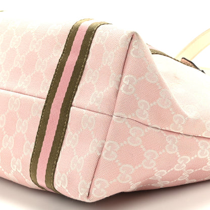 Gucci Monogram Medium Jolicoeur Tote Pink 9 of 9