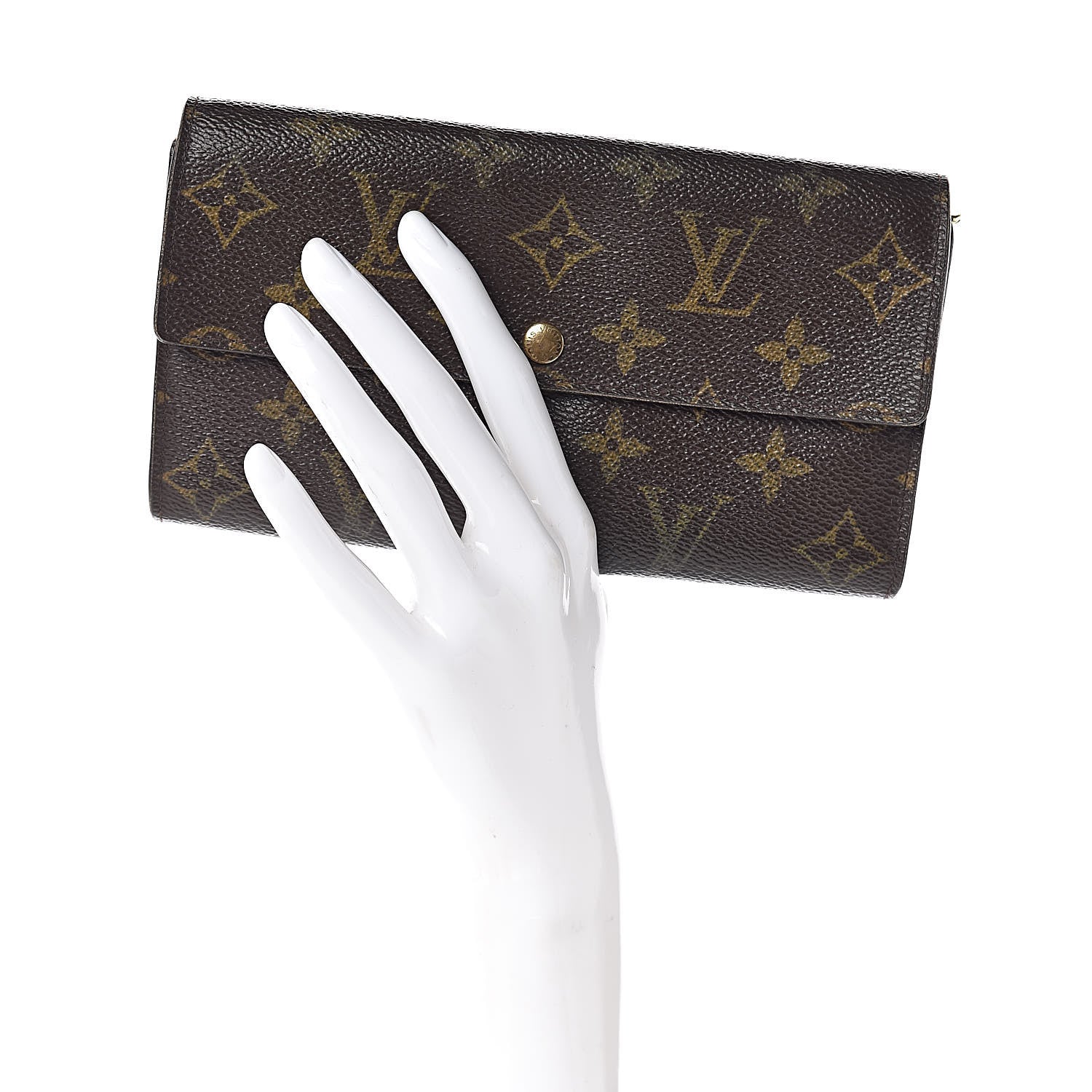 Louis Vuitton Monogram Sarah Wallet 2 of 8