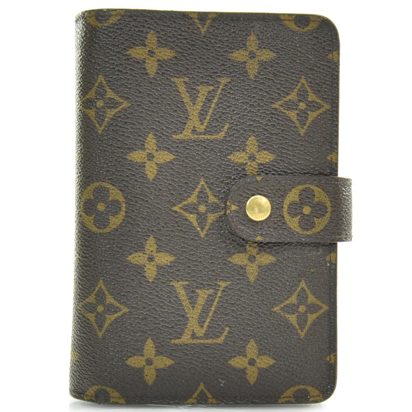 Monogram Zipped Papers Wallet