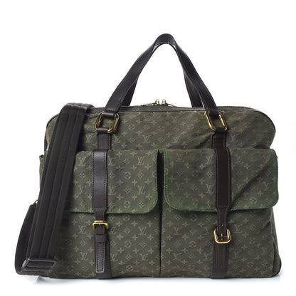 Louis Vuitton Mini Monogram Claudine Kaki TST 1 of 16