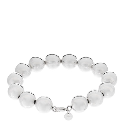 Tiffany Sterling Silver 14mm HardWear Ball Bracelet 2 of 4