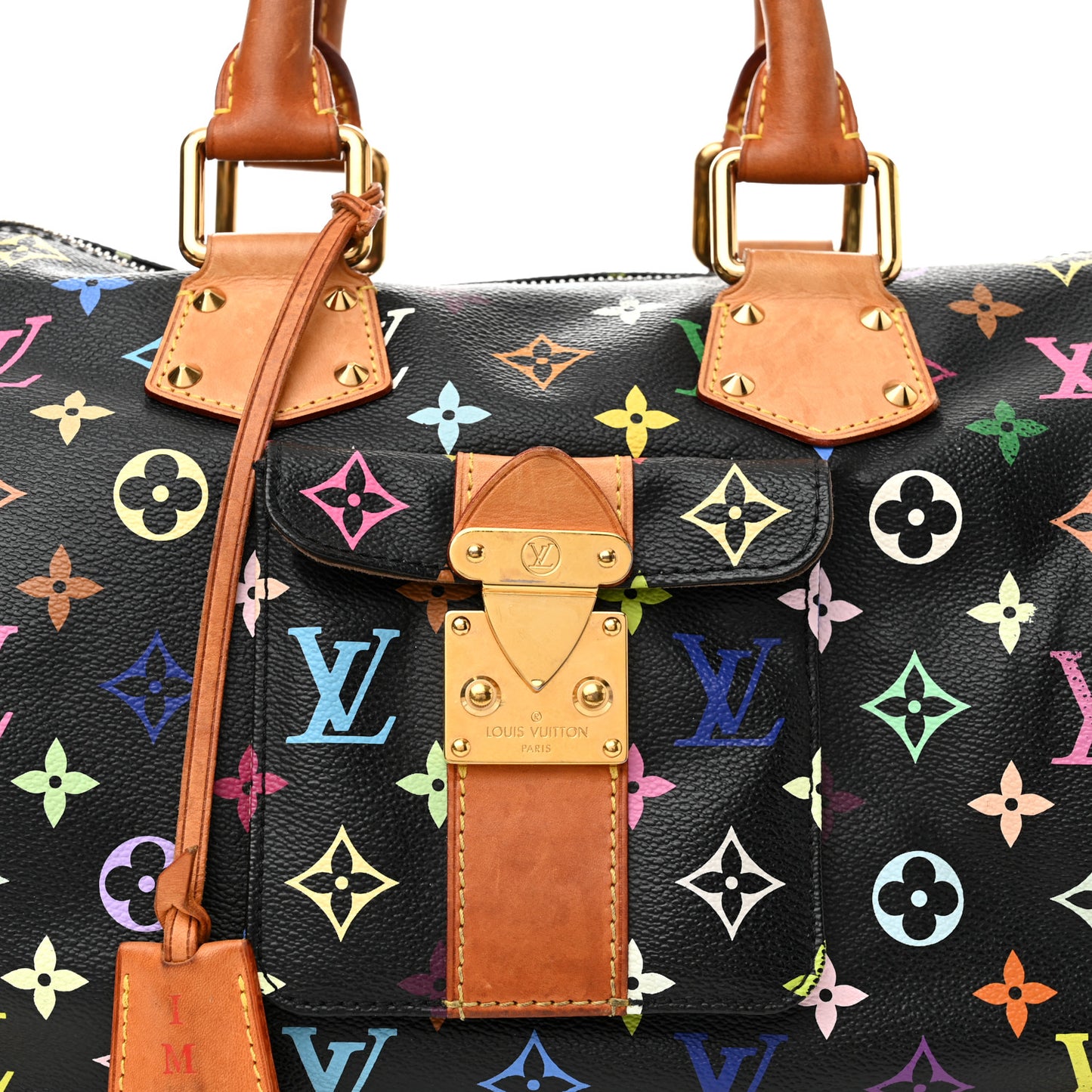 Monogram Multicolor Speedy 30 Black
