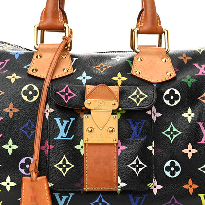 Louis Vuitton Monogram Multicolor Speedy 30 Black 7 of 12