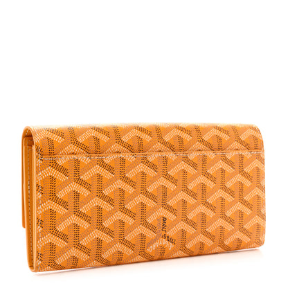 Goyard Goyardine Varenne Long Wallet Yellow 2 of 8