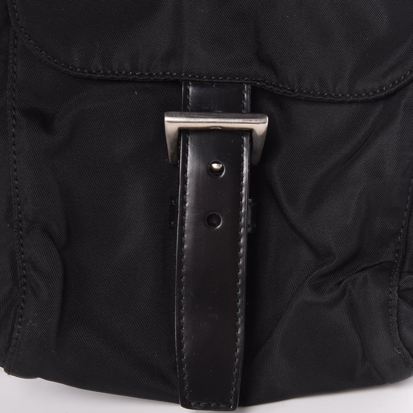 Nylon Vela Medium Backpack Black