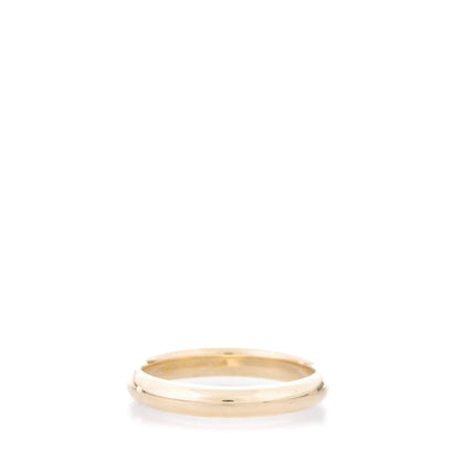 Tiffany 18k Yellow Gold Lucida Wedding Band Ring 50 5.5 1 of 3