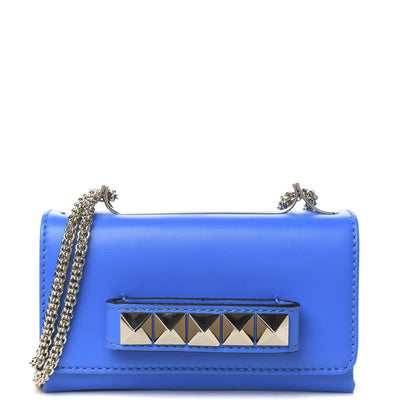 Valentino Garavani Nappa Mini Va Va Voom Shoulder Bag Blue Fluo 1 of 8