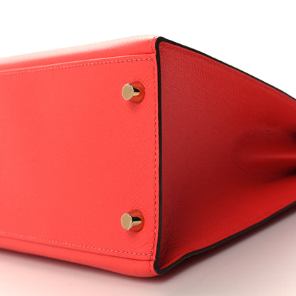 Hermes Epsom Kelly Sellier 32 Rose Jaipur 10 of 11