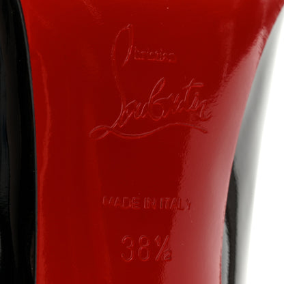 Christian Louboutin Patent Pigalle 120 Pumps 38.5 Black 7 of 10