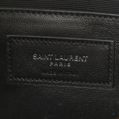 Saint Laurent Grain De Poudre Classic Kate Monogram Clutch Nude Powder 7 of 13