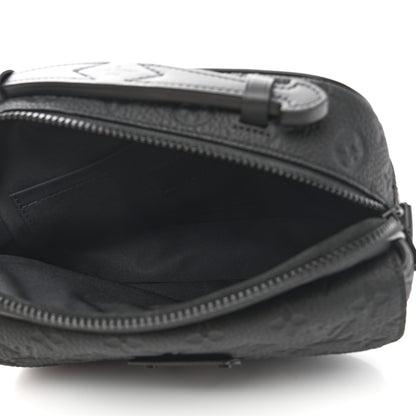 Louis Vuitton Taurillon Monogram S Lock Messenger Black 3 of 7