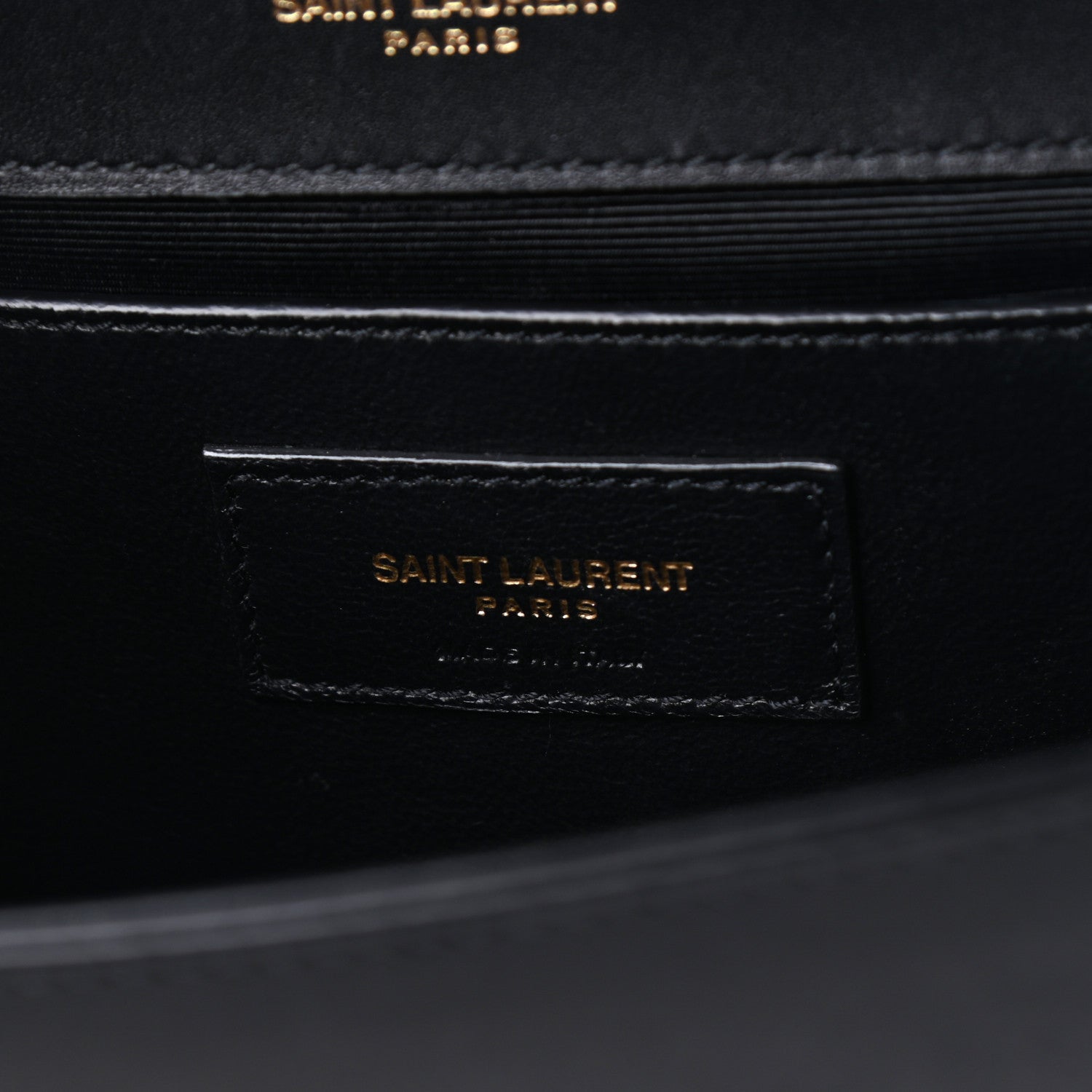 Saint Laurent Calfskin Small Monogram Kate Satchel Black 8 of 9