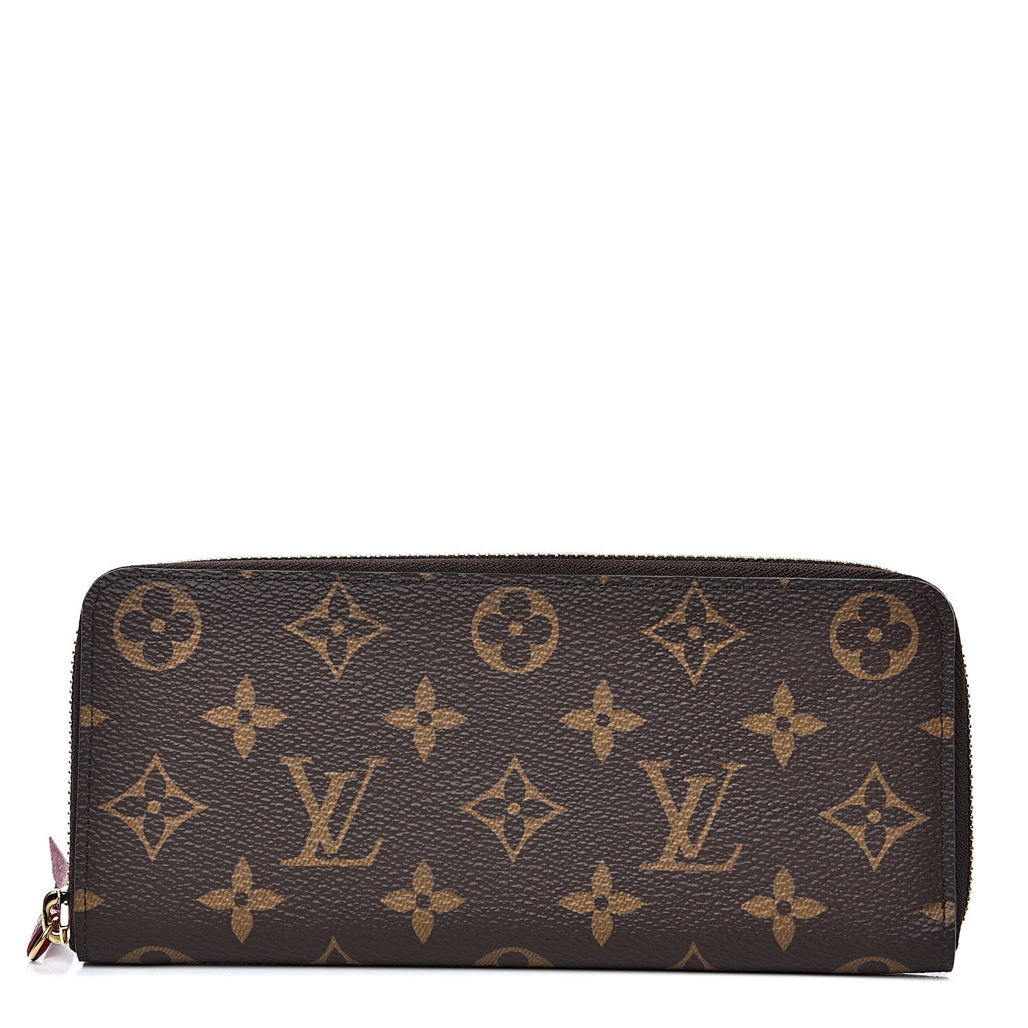 Louis Vuitton Monogram Clemence Wallet Fuchsia 1 of 8