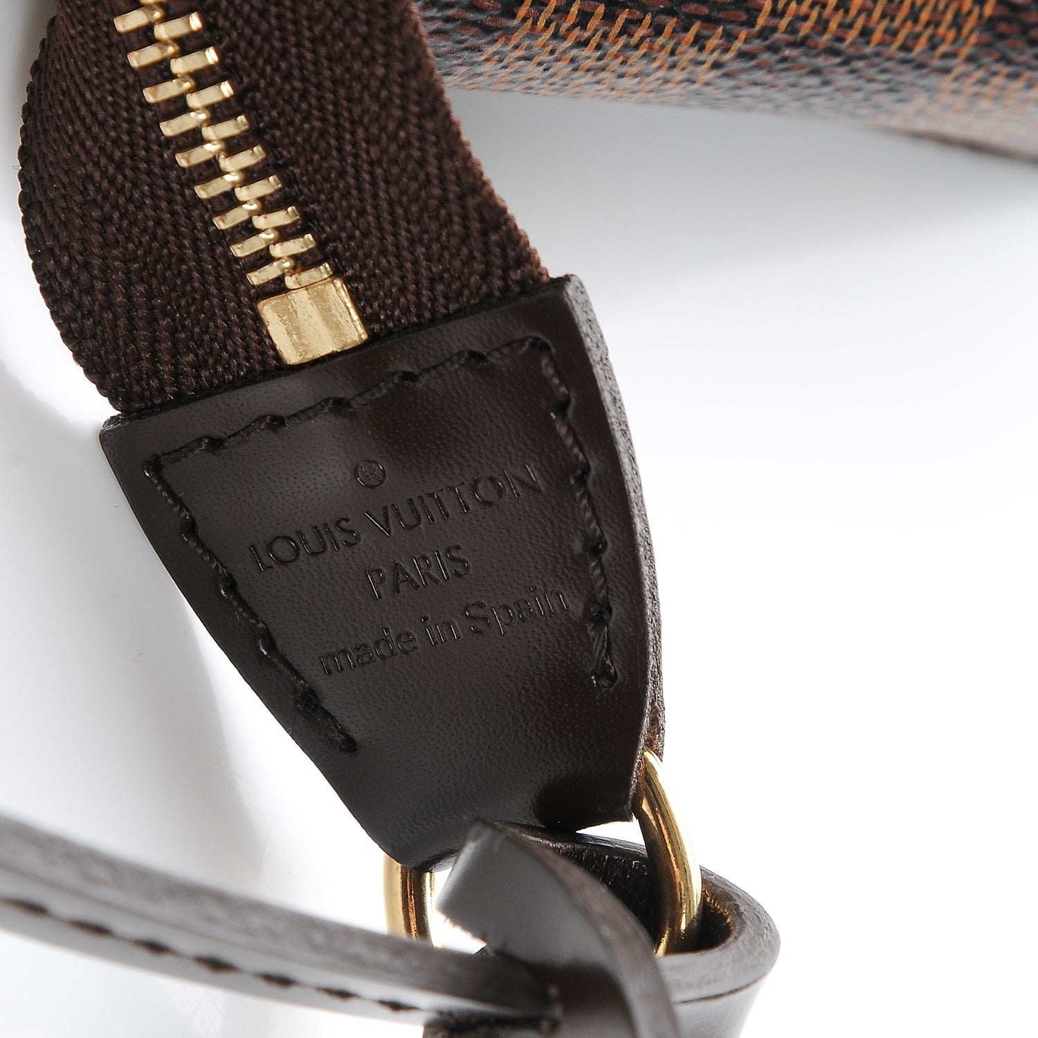 Louis Vuitton Damier Ebene Pochette Accessories NM 6 of 7