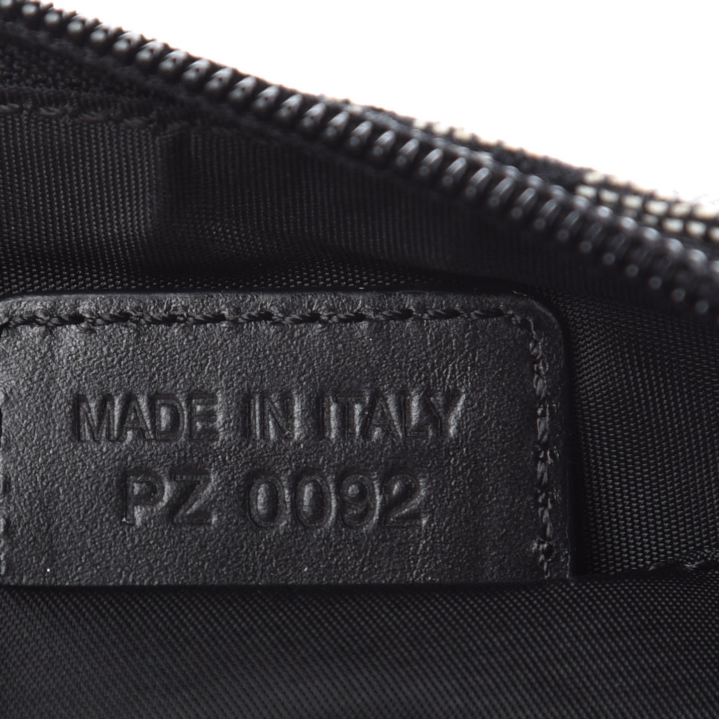 Monogram Shoulder Bag Pochette Black
