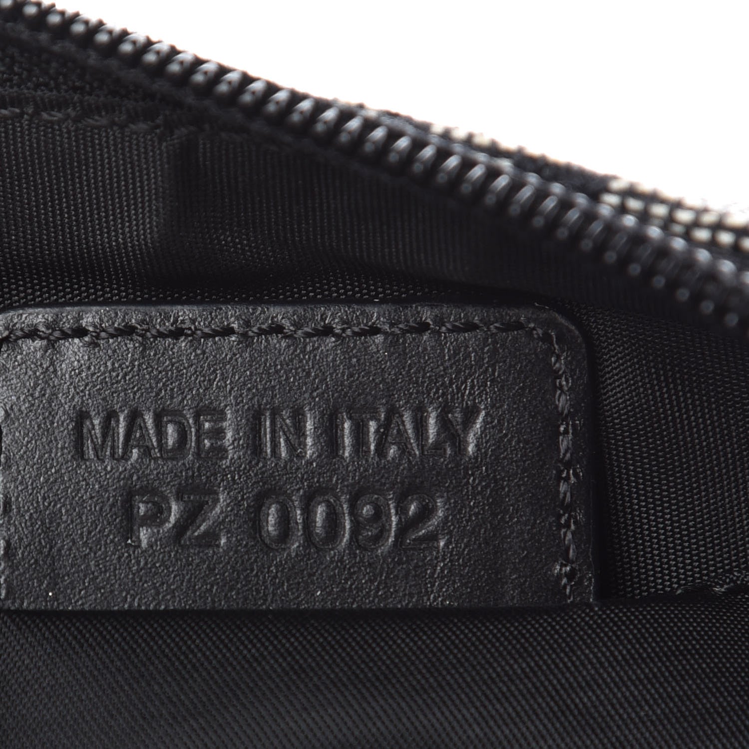 Christian Dior Monogram Shoulder Bag Pochette Black 7 of 10