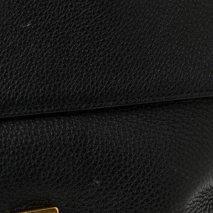 Gucci Cellarius Calfskin GG Marmont Shoulder Bag Black 18 of 19