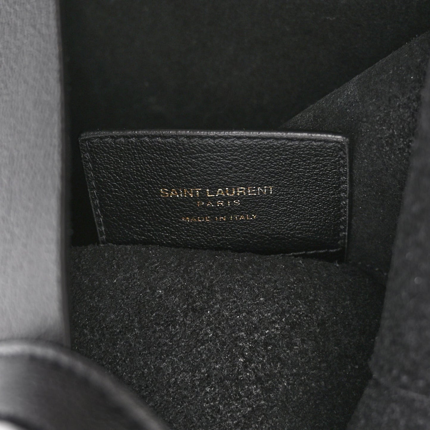 Calfskin Large Shopping Tote Black